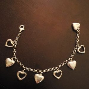 Charm heart bracelet